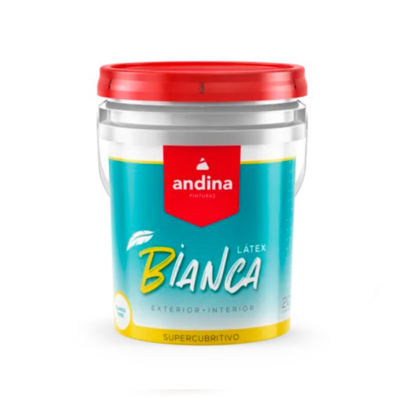 Látex andina Bianca interior exterior
